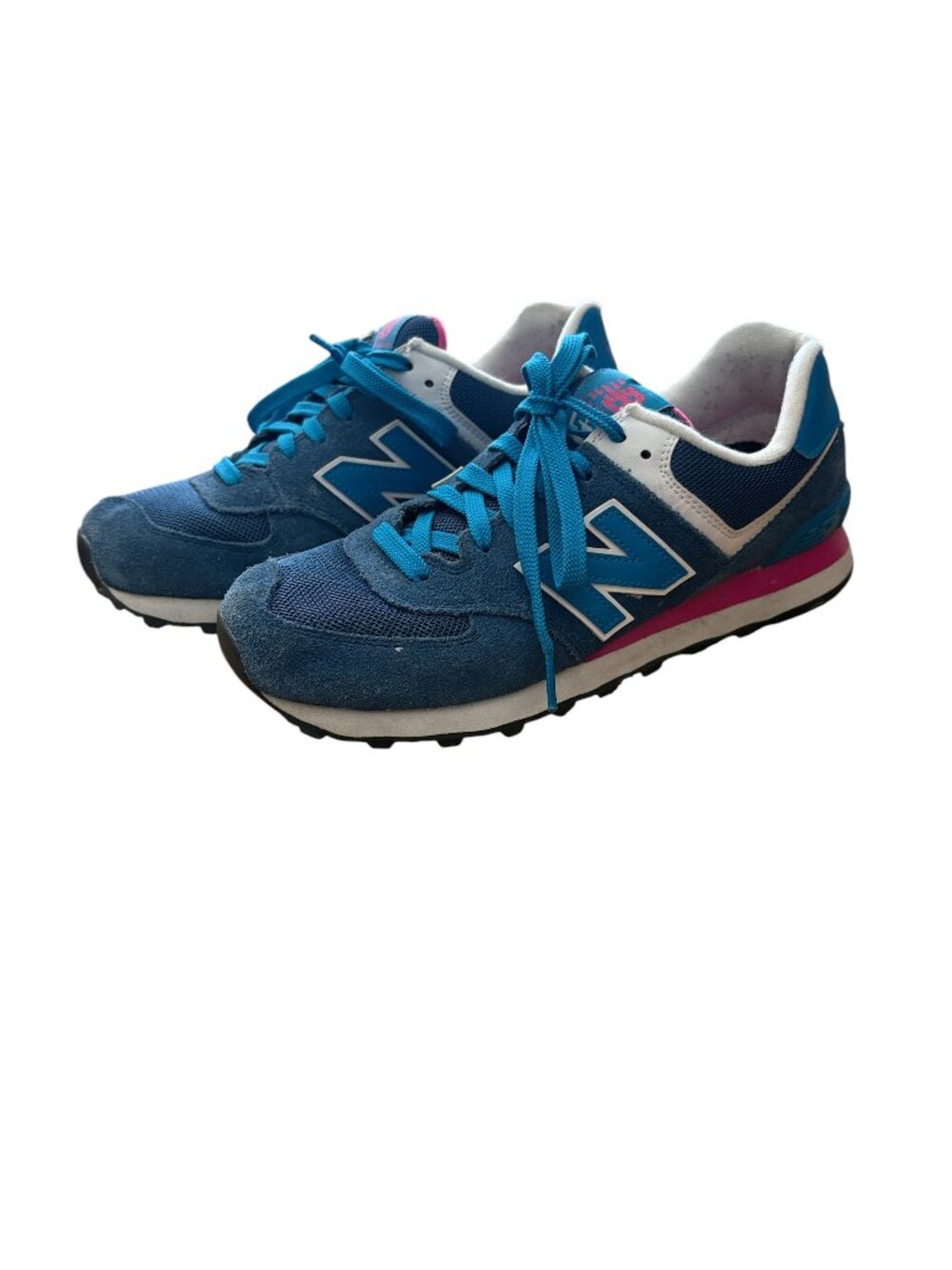 New Balance 574 Women’s Size 9 Blue & Pink Sneakers